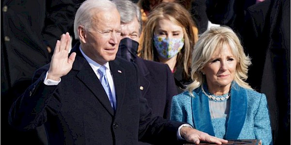 Joe Biden, ABD'nin 46. Başkanı oldu.