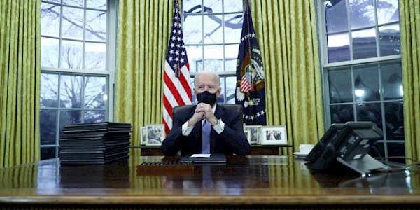 ABD Başkan Joe Biden İlk Gününde Bir Dizi Kararname Yayınladı