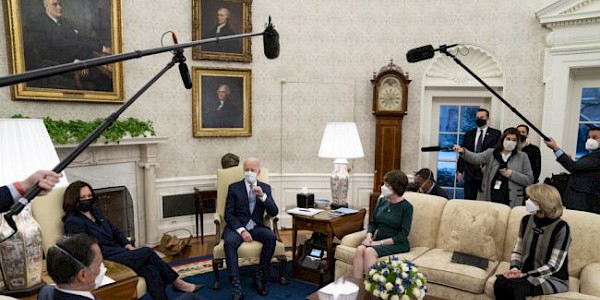 ABD Başkanı Joe Biden, Corona Paketi görüşmesinin ardından olumlu mesaj verdi