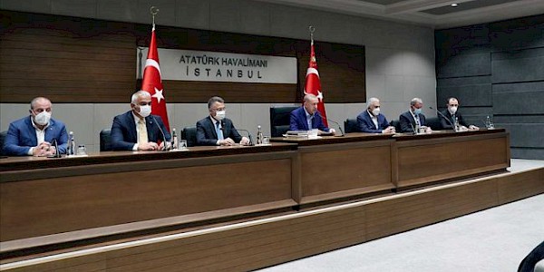 Cumhurbaşkanı Erdoğan, BM 76. Genel Kurulu'na katılmak üzere ABD'ye gitti.