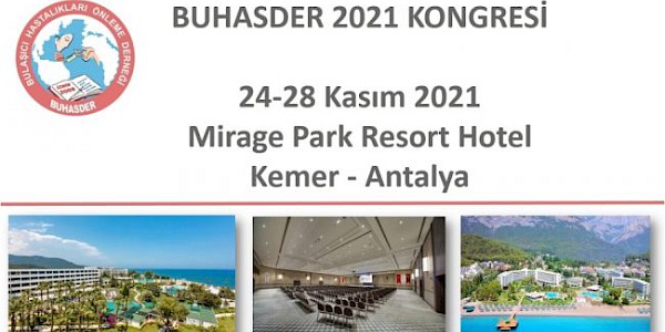 BUHASDER (Bulaşıcı Hastalıkları Önleme) 2021 Kongresi Programı açıklandı.