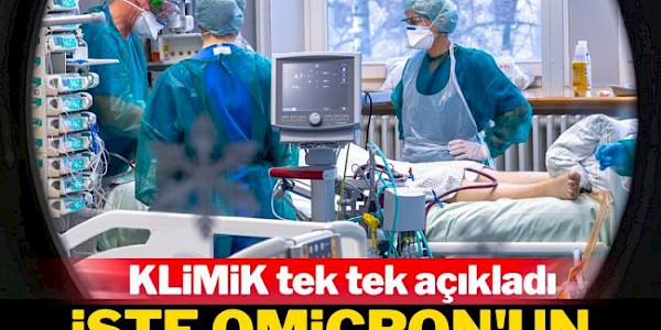 KLİMİK Derneği; Omicron’un yarattığı sorunlar nelerdir?