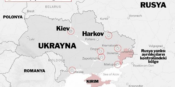 Rusya-Ukrayna krizi: Putin emir verdi Donbas’a askeri harekât sabah başladı...