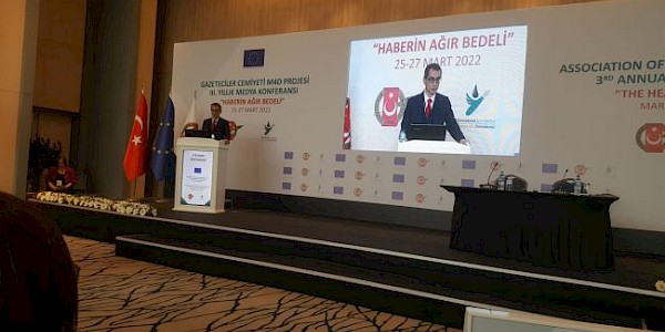 AB Destekli Uluslararası Medya Konferansında “Haberin Ağır Bedeli” tartışıldı.
