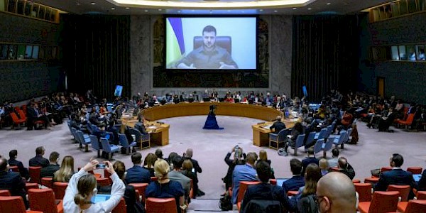 Ukrayna Devlet Başkanı, BM Güvenlik Konseyini barış için harekete geçmeye çağırdı...