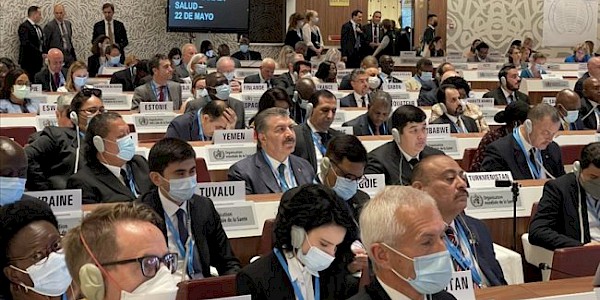 75. Dünya Sağlık Asamblesi başladı. Sağlık Bakanı Dr. Fahrettin Koca Cenevre'de...