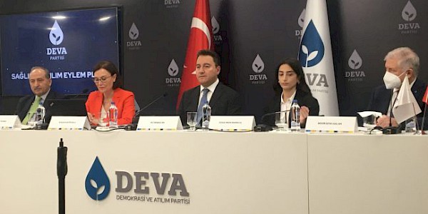 Ali Babacan Partisinin “Sağlıkta Atılım Eylem Planı”nı açıkladı.