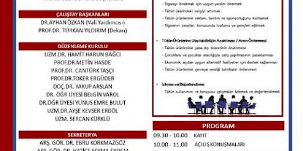 Ankara Tütün ve Tütün Ürünlerinin Kullanımı ile Mücadele Çalıştayı-2022