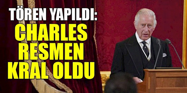 3. Charles resmen Kral ilan edildi: “Ağır sorumlulukların bilincindeyim”