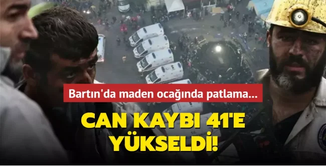 Amasra’da Maden Ocağı Patlaması: 41 kişi yaşamını kaybetti, 11 yaralı...