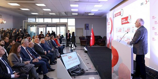 Kızılay 2022 yılında 43.5 Milyon kişiye destek oldu