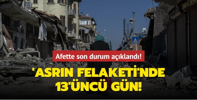 Deprem Felaketinin 13. Gününde Sağlık Hizmetleri
