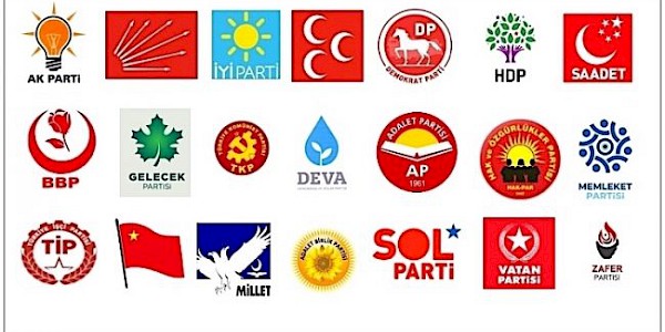 Seçime Katılacak Partilerin üye sayıları