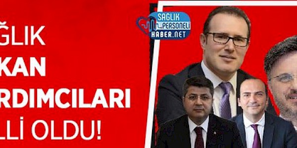 Sağlık Bakanlığına iki yeni Sağlık Bakan Yardımcısı atandı.