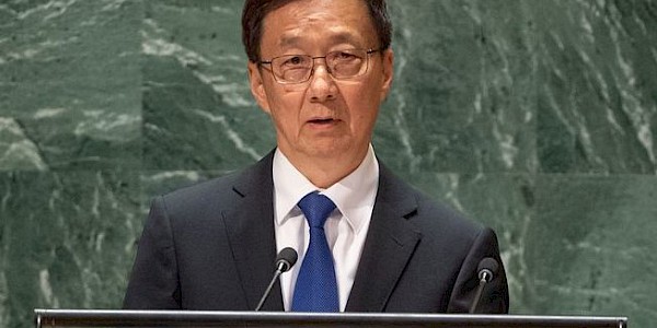 78. BM Genel Kurulu'nda, Çin Devlet Başkan Yardımcısı Han Zheng’i konuşması
