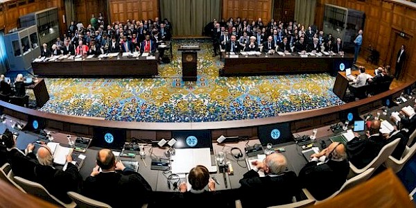 Uluslararası Adalet Divanı, Lahey'de Güney Afrika-İsrail Soykırım davasını görmeye başladı.