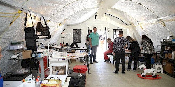Türkiye'nin Sağlık Ordusu deprem bölgesi için seferber oldu.
