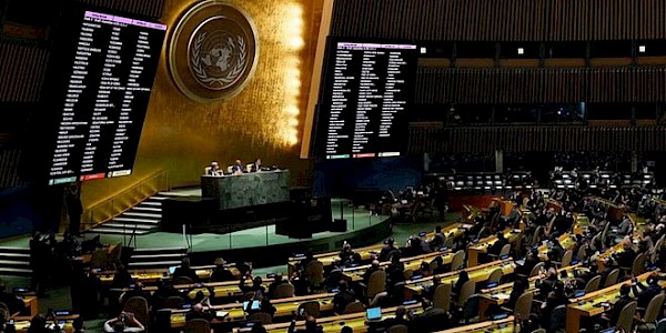 BM Genel Kurulu, Filistin hakkındaki karar tasarısını kabul etti