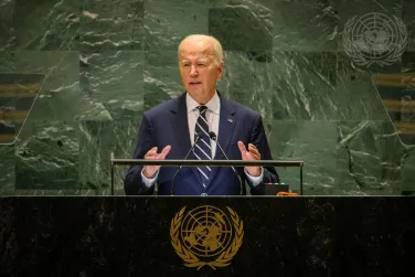 ABD Başkanı Joseph R. Biden 79. BM Genel Kurul Toplantısında konuştu.