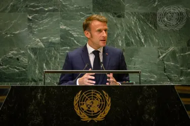 Fransa Cumhurbaşkanı Emmanuel Macron’un 79. BM Genel Kurul konuşması
