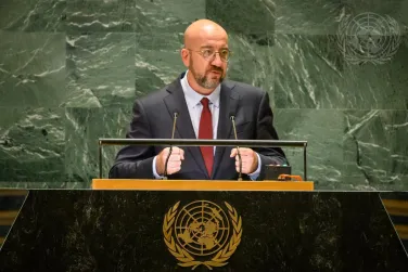 Avrupa Birliği Konsey Başkanı Charles Michel’in 79. BM Genel Kurul konuşması