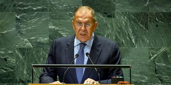 Rusya Dışişleri Bakanı Sergey Lavrov, 79. BM Genel Kurulu'nda konuştu.