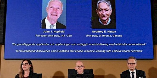2024 Nobel Fizik Ödülü, “Modern Yapay Zekânın Temelindeki Yöntemleri” icat eden ABD’li ve Kanada’lı ikiliye verildi!