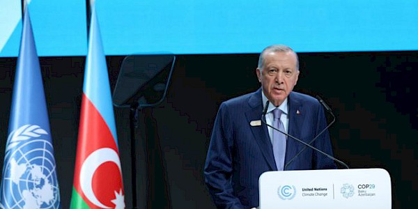 Cumhurbaşkanı Erdoğan, BM COP29 Konferansı’nda konuştu.