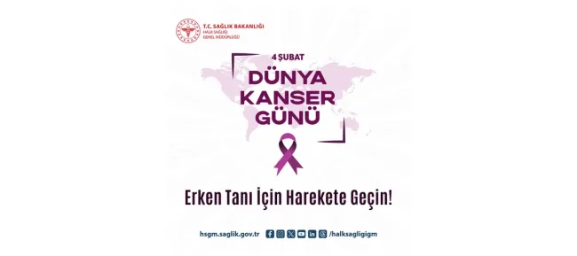 4 Şubat Dünya Kanser Günü