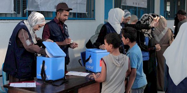 BM, Gazze'de çocuk felcine karşı aşılama kampanyasını sürdürecek!
