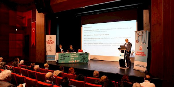 “Sağlık Sisteminde Çöküş/Kamucu-Toplumcu Çıkış” Sempozyumu Yapıldı ve Sonuç Bildirgesi yayınlandı.