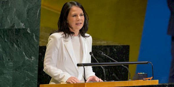Almanya'dan Annalena Baerbock 80. BM Genel Kurulu Başkanı seçildi.