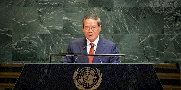 Çin Devlet Konseyi Başbakanı Li Qiang, BM Genel Kurulu’nda Konuştu.