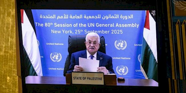 Filistin Devlet Başkanı Mahmud Abbas’ın, BM Genel Kurulu’nda Online Konuşması
