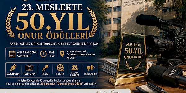 İLEV ve İLEF’ten Köklü Gelenek: Meslekte 50 Yıl Onur Ödülleri 23. Kez Sahiplerini Buluyor