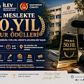 İLEV ve İLEF’ten Köklü Gelenek: Meslekte 50 Yıl Onur Ödülleri 23. Kez Sahiplerini Buluyor
