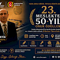 Yarım Asırlık Birikime Onur: Bekir Metin’e “Meslekte 50 Yıl Onur Ödülü”