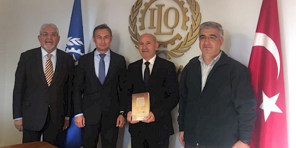 Uluslararası Çalışma Örgütü (ILO) Türkiye Direktörü Numan Ozcan ile Görüşme
