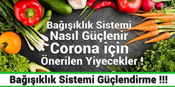 Koranavirüs (Covid-19) “Yeterli ve Dengeli Beslenmenin Önemini” Gündeme Getirdi.