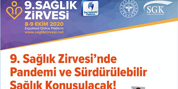 Sağlık Bakanı Dr. Fahrettin Koca ile Çalışma Bakanı Zehra Zümrüt Selçuk 9. Sağlık Zirvesi’nin Açılışında Konuştular.