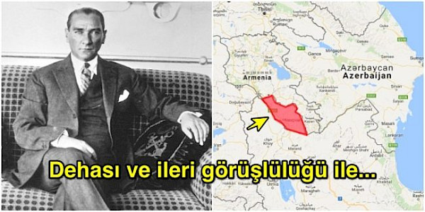 Mustafa Kemal Atatürk, Azerbaycan ve Nahçıvan...